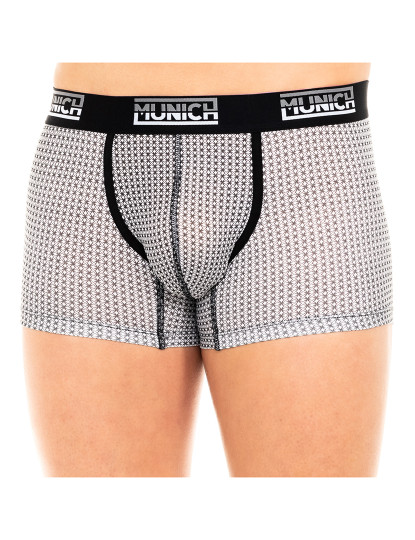 imagem de Boxers Casual Munich Homem Preto branco7