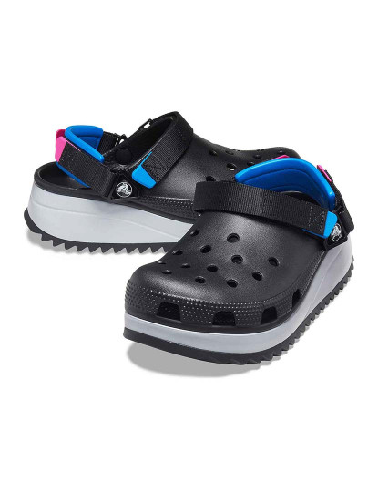 imagem de Classic Hiker Clog Unisexo Preto/Azul/Rosa2