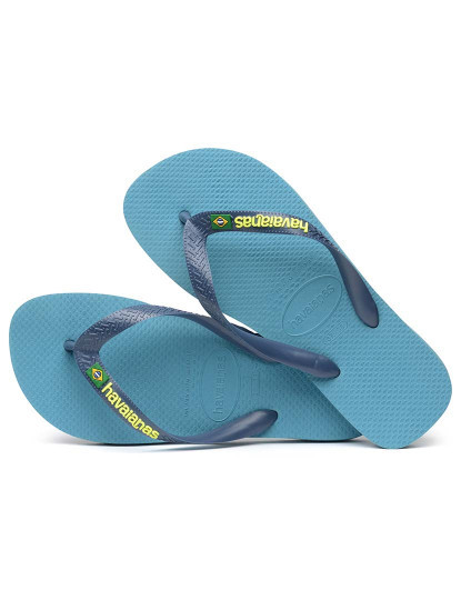 imagem de Havaianas Kids Brasil Logo Nautical Azul 1