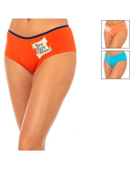 imagem de Pack 3 Boxers Senhora Azul e Laranja11