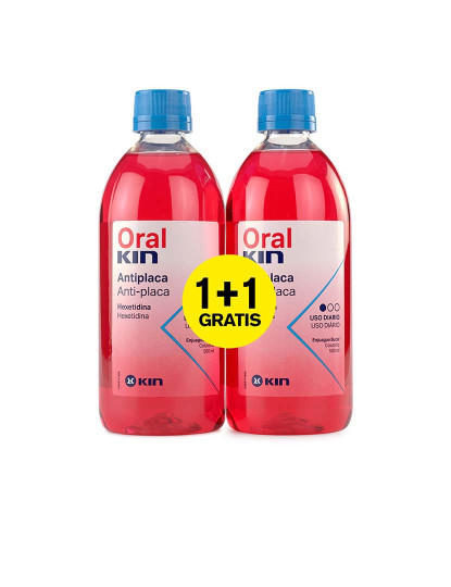 imagem de Oralkin Elixir Bucal Anti-Placa Set 2 Pz1