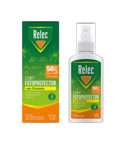 imagem de FOTOPROTECTOR 2 en 1 solar citronela spray SPF50 100 ml1