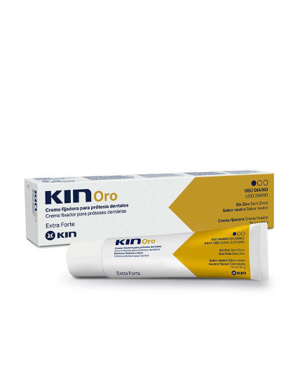 imagem de KIN ORO crema fijadora para prótesis dentales 75 ml1