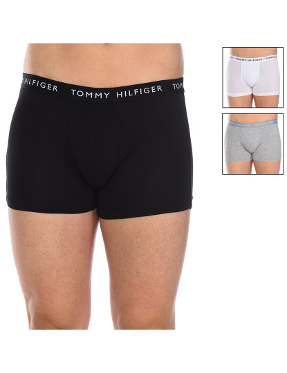 imagem de Pack 3 Boxers Homem Branco-Cinza-Preto1