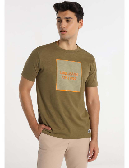 imagem de T-Shirt Homem Verde1