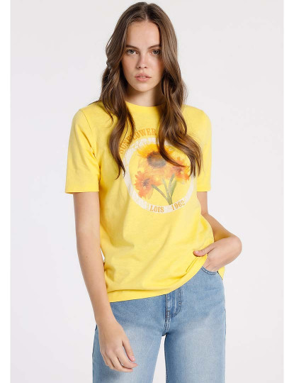 imagem de T-Shirt Senhora Amarelo1