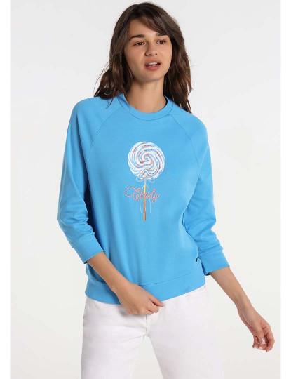 imagem de Sweatshirt Senhora Azul1