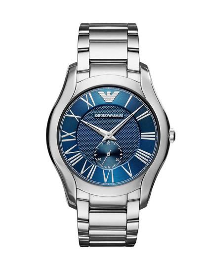 imagem de Relógio Armani Homem Prateado e Azul 1