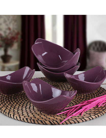 imagem de Conjunto de Tigela Roxo (6 peças) 1