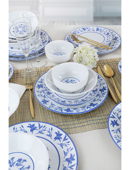 imagem de Conjunto de Jantar Branco (24 Peças) 1
