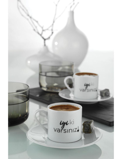 imagem de Chávena de Café (4 Peças) Multicor1