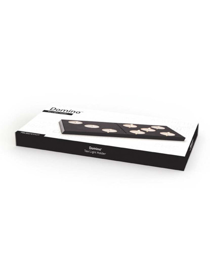 imagem de Porta-velas Domino Candle Preto3