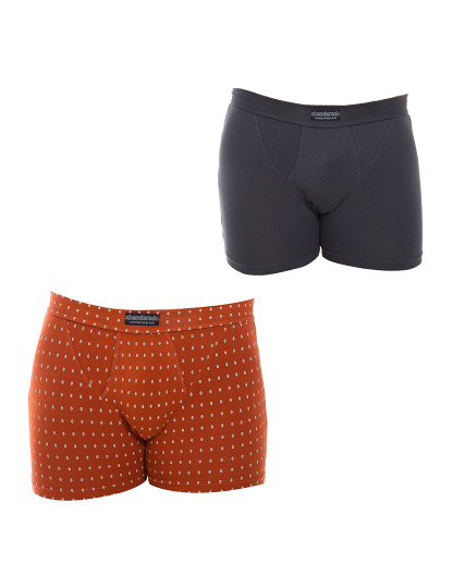 imagem de Boxers Homem Orange-gray1