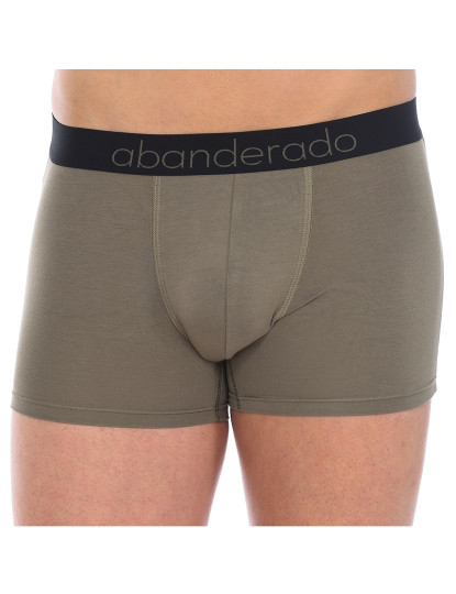 imagem de Pack 2 Boxers Homem Sensitive Bamboo Preto e Verde Khaki4