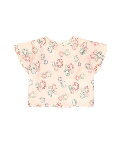 imagem de T-shirt Menina Rosa Claro2