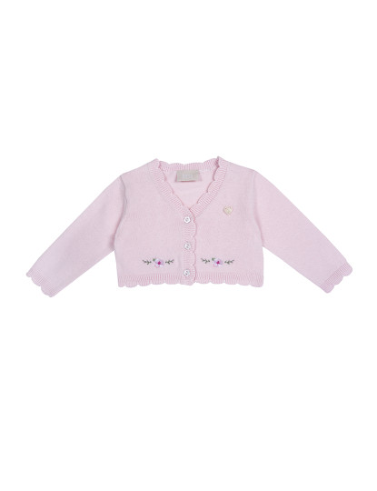 imagem de Cardigan Menina Rosa1