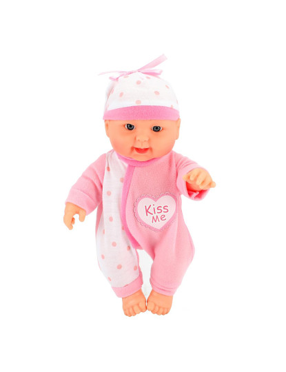 imagem de BONECO BABY BEAU 22,5 CM C/ GORRO 02023A4