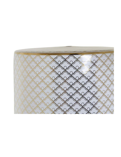 imagem de Mesa Auxiliar De Porcelana 33X33X42 Branco2
