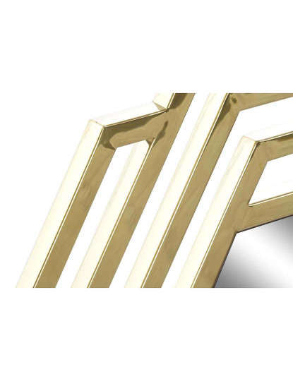 imagem de Espelho Inox 71X2X81 Ouro2