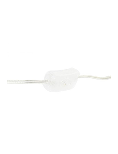 imagem de Candeeiro De Mesa Metal Pena 42X42X67 Branco5