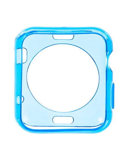 imagem de Capa de Silicone Apple Watch 42mm Azul2