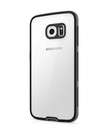 imagem de Capa iTSkins para Samsung Galaxy S6 Edge - Cinzenta1