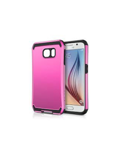 imagem de Capa iTSkins para  Samsung Galaxy S6 - Rosa e preta1