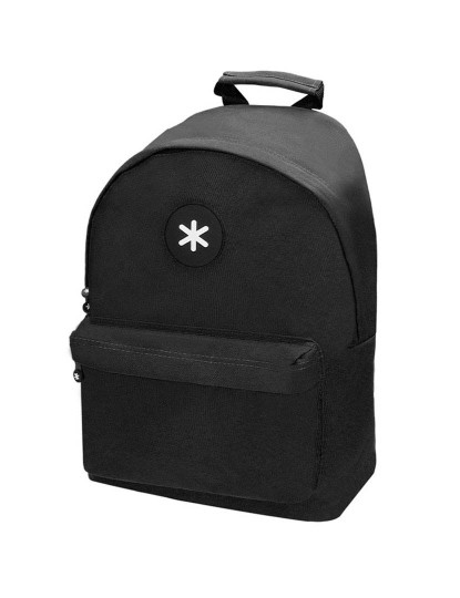 imagem de Mochila Para Portátil 14,1´´ Com Pega E Bolsos Com Fecho Preto 1