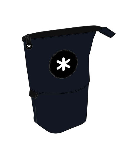 imagem de Estojo Escolar Porta Lapis Preto1