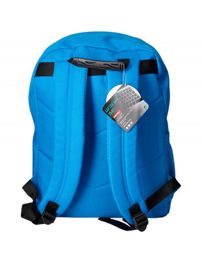 imagem de Mochila Para Portátil 15,6´´ Com Pega E Bolso Frontal Com Fecho Azul 2