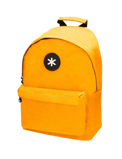 imagem de Mochila Para Portátil 14,1´´ Com Pega E Bolsos Com Fecho Mostarda1