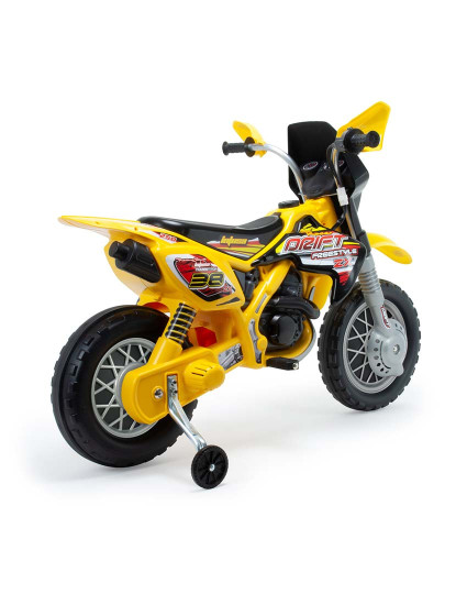 imagem de MOTOCICLETA CROSS THUNDER MAX 12V AMARELO4