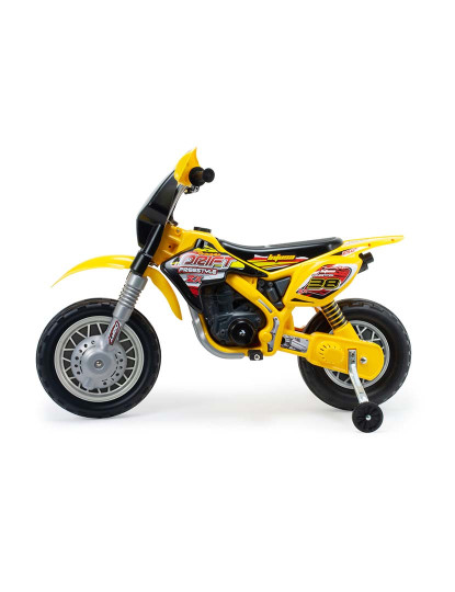 imagem de MOTOCICLETA CROSS THUNDER MAX 12V AMARELO3