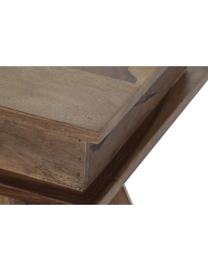 imagem de Mesa Centro Sheesham Natural 3