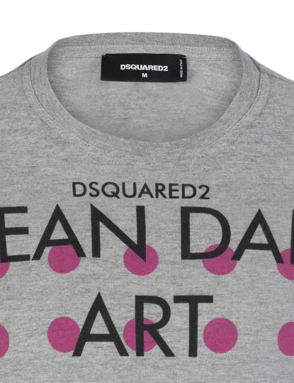 imagem de T-shirt de Homem Dsquared2 Homem Cinza 2