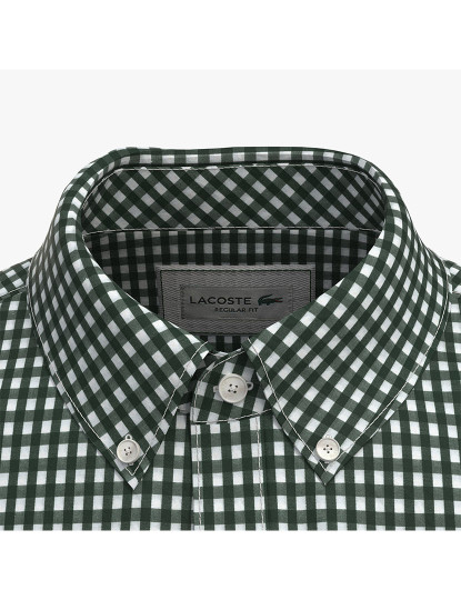 imagem de Camisa De Homem Branco Verde3