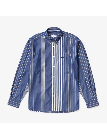 imagem de Camisa Lacoste  Homem Azul/Farinha 461