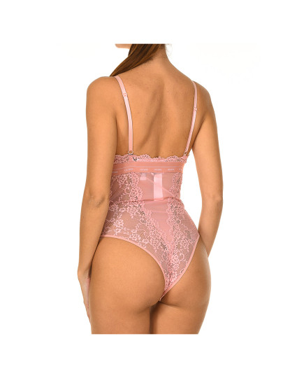 imagem de Body com alças Microtul Senhora  Rosa 3