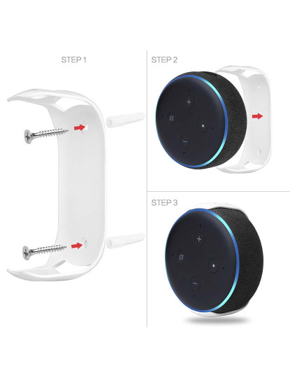 imagem de Suporte de Parede p/ Amazon Echo Dot (Gen 3)3