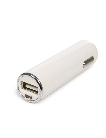 imagem de Carregador USB para Carro Branco4