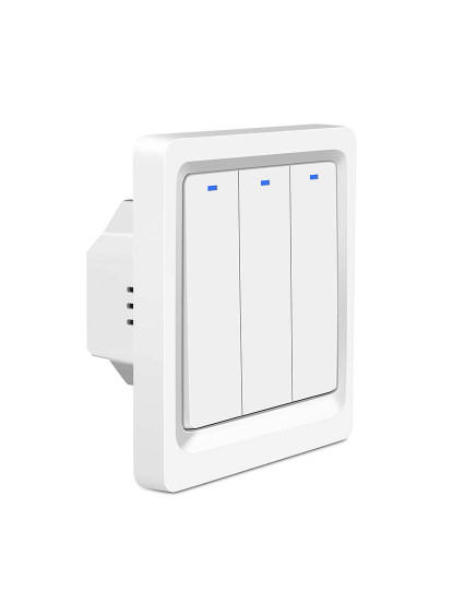 imagem de Interruptor de parede inteligente Wi-Fi Branco5