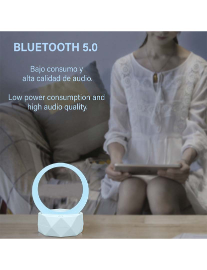 imagem de Altifalante Y1 Bluetooth 5 Azul Claro5