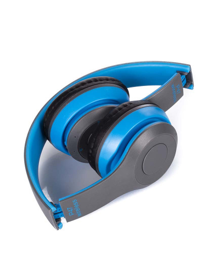 imagem de Auscultadores P47 Bluetooth 5 Azul2