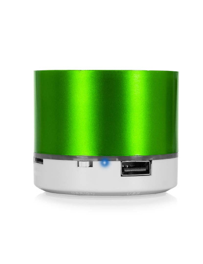 imagem de Coluna compacta Viancos Bluetooth 3.0 3W, com luz LED, mãos livres e rádio FM.2