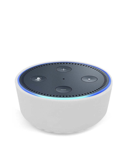 imagem de Capa de Silicone para Amazon Echo Dot (Gen 2) Branco1