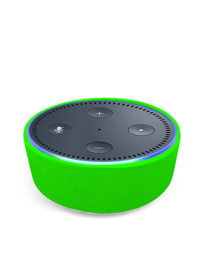 imagem de Capa de Silicone p/ Amazon Echo Dot (Gen 2) Verde1