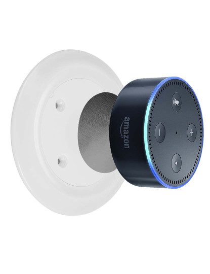 imagem de Suporte magnético para Amazon Echo Dot (Gen 2) Branco2