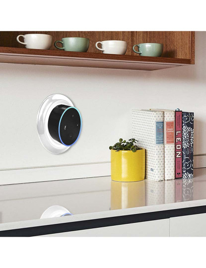 imagem de Suporte magnético para Amazon Echo Dot (Gen 2) Branco4