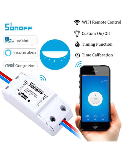 imagem de Conversor Wi-Fi Smart Home p/ Conversores e Interruptores Branco2