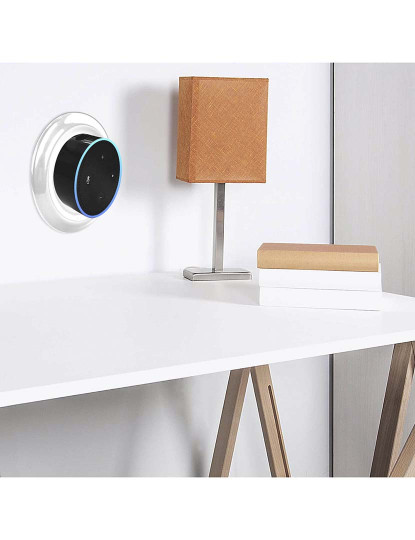 imagem de Suporte magnético para Amazon Echo Dot (Gen 2) Branco3